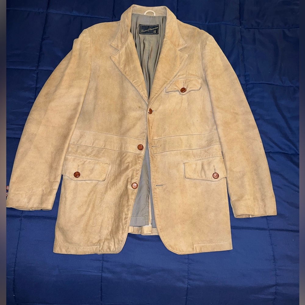 Vintage Breier Of Amsterdam Suede Jacket
